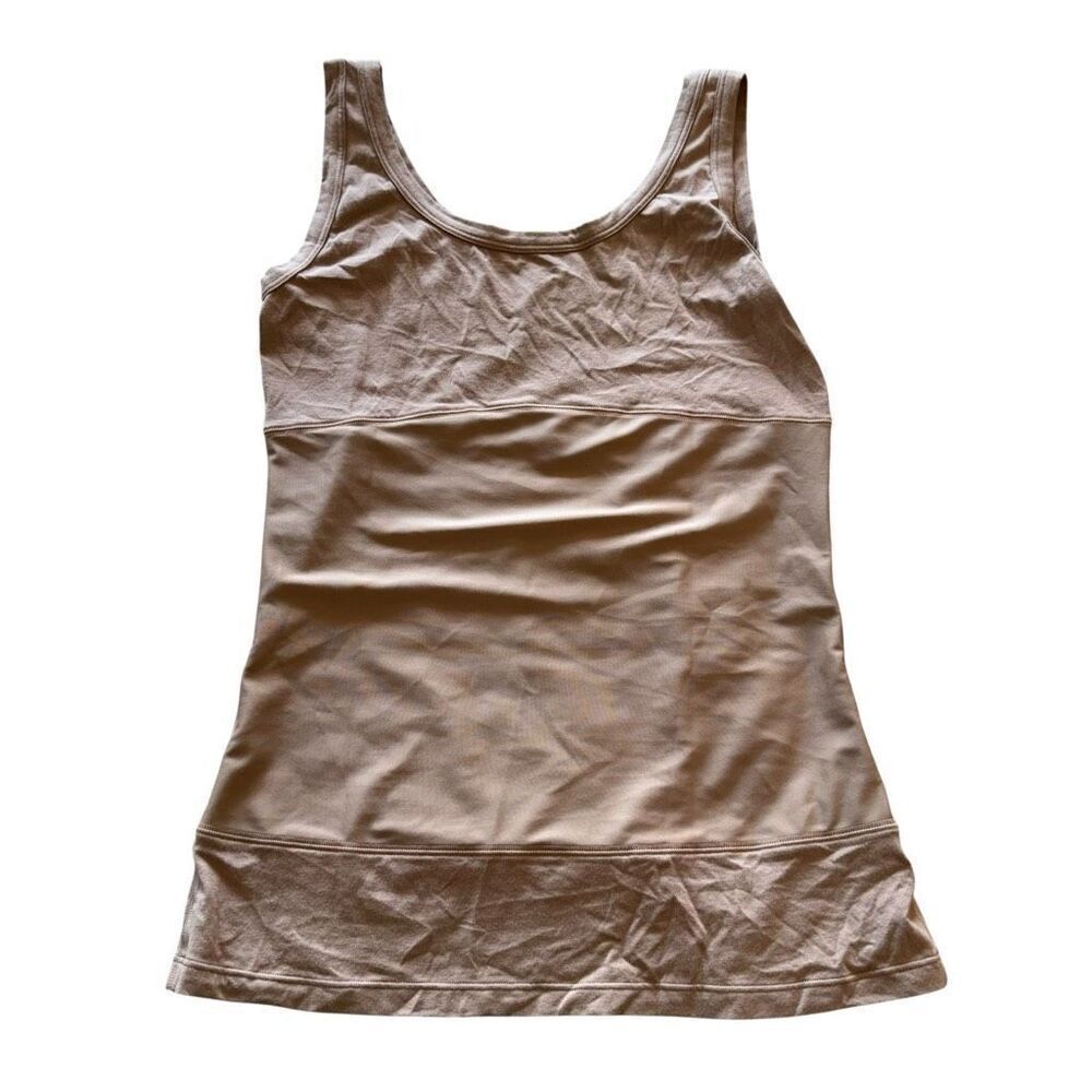 Yummie 3 panel boyfriend tank in almond die extra large, new with tags!